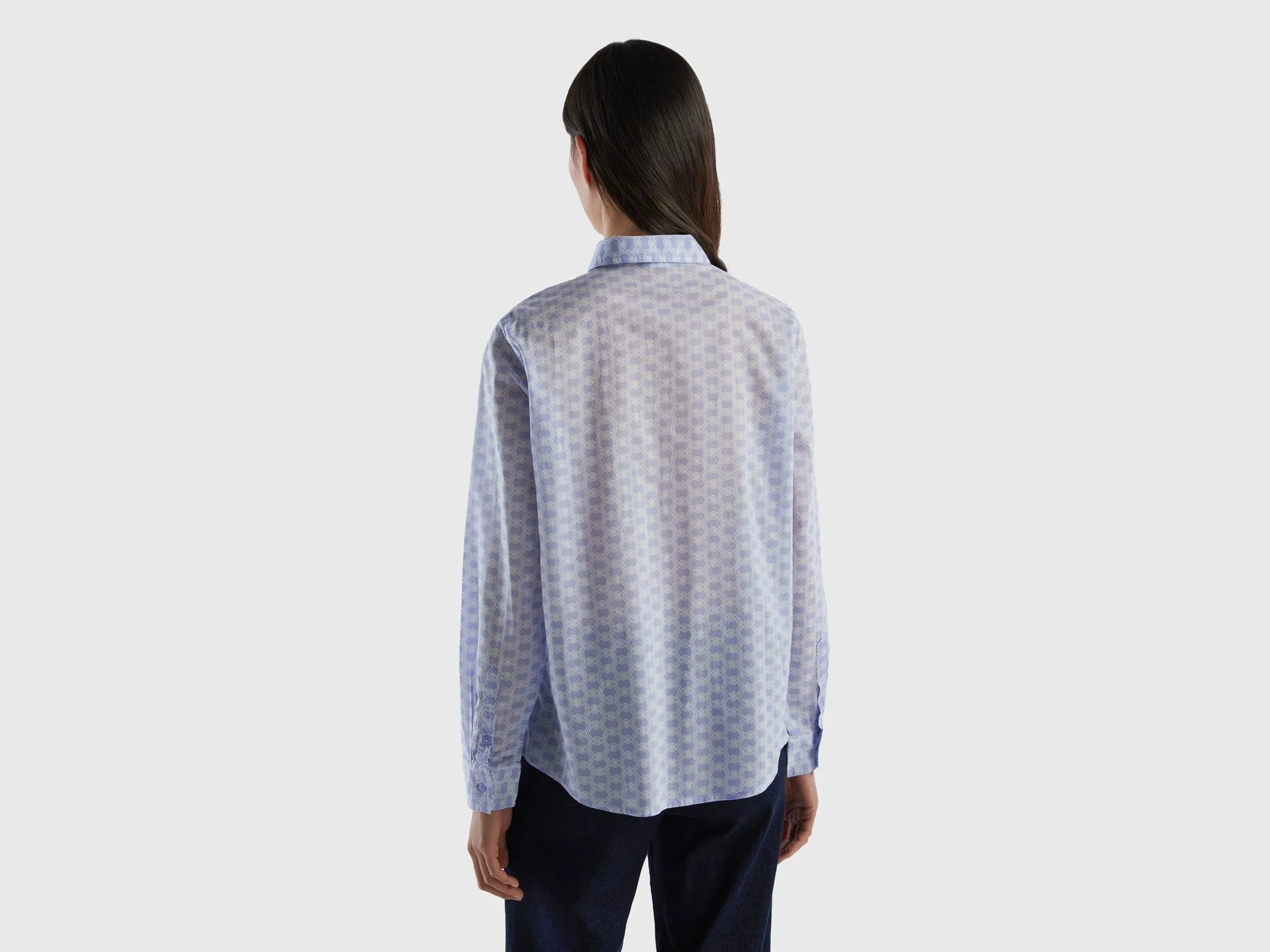 100% cotton patterned shirt