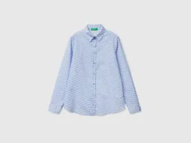 100% cotton patterned shirt