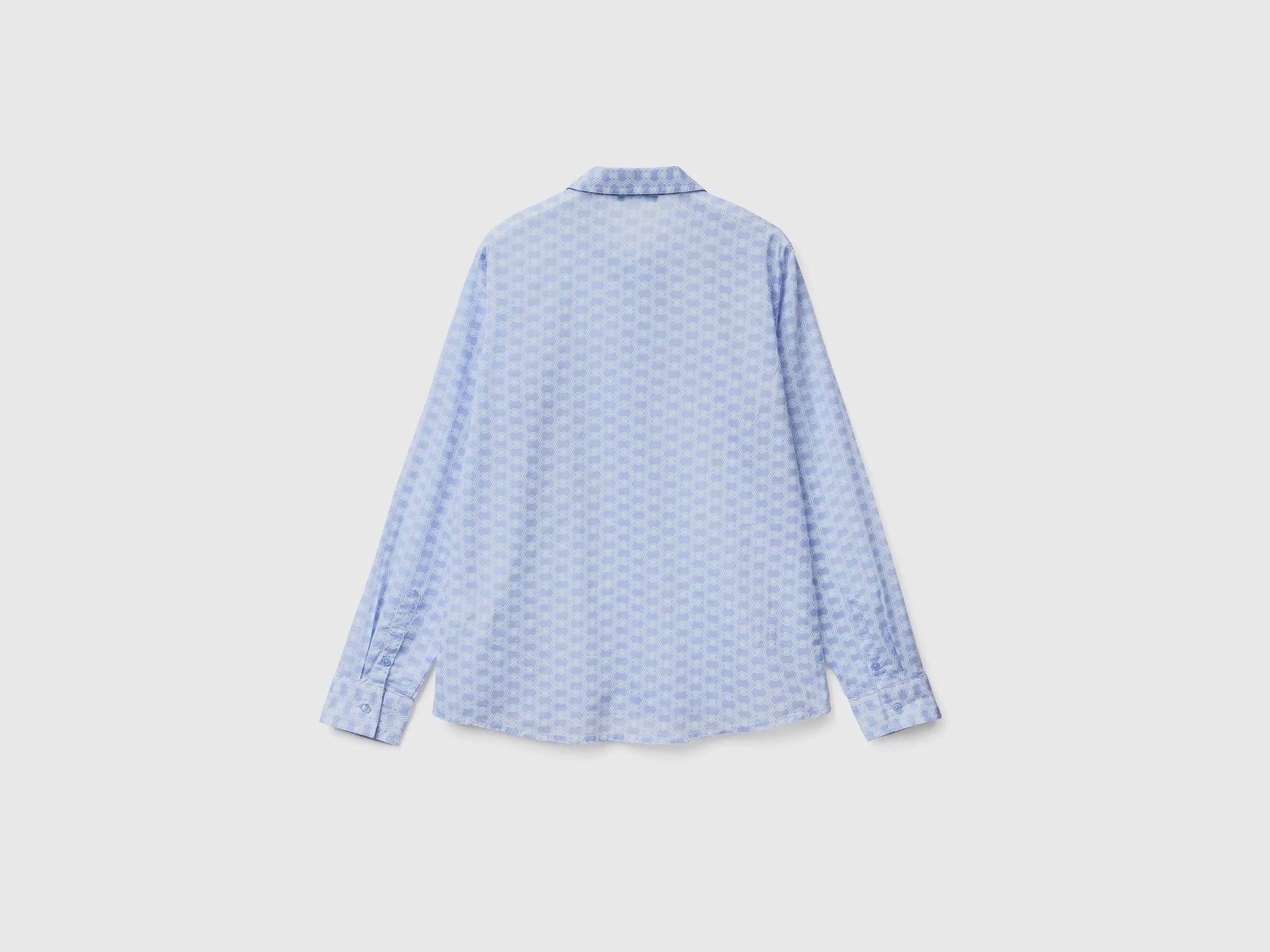 100% cotton patterned shirt