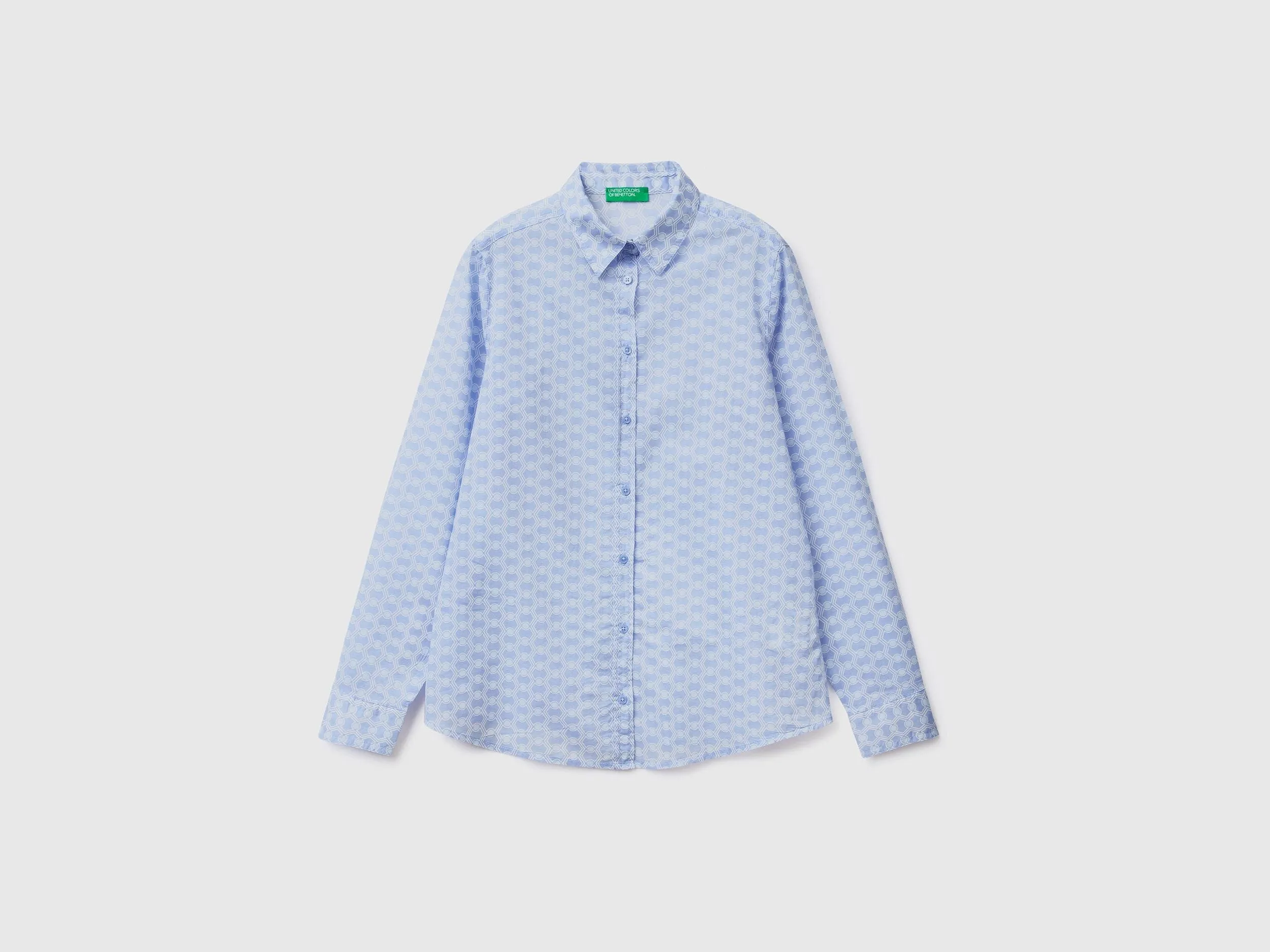 100% cotton patterned shirt