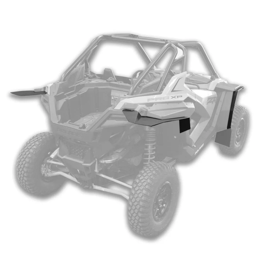 2020-2025 Polaris RZR Pro XP OEM Fender Extensions - Mud-Lite