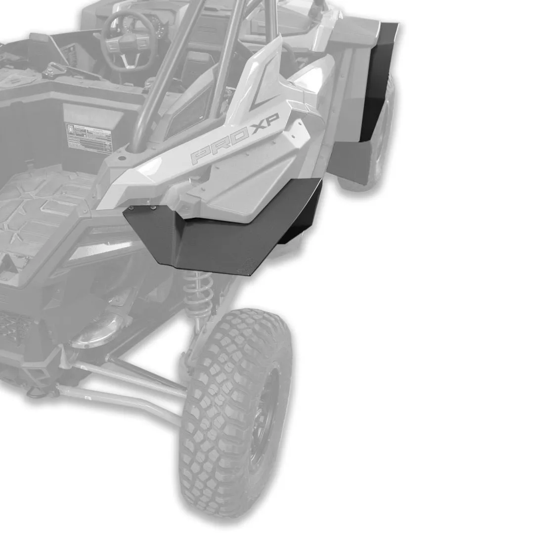 2022-2025 Polaris RZR Pro R and Turbo R OEM Fender Extensions - Max Coverage