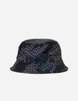 5052 Camo Reflective Bucket Hat Subdued Night