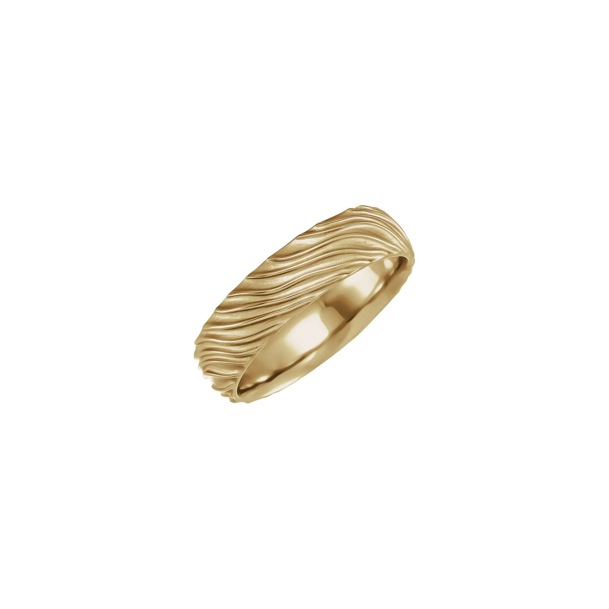 6 mm Wavy Patterned Band