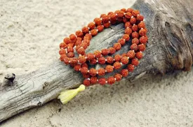 8mm Rudraksha Bead Mala