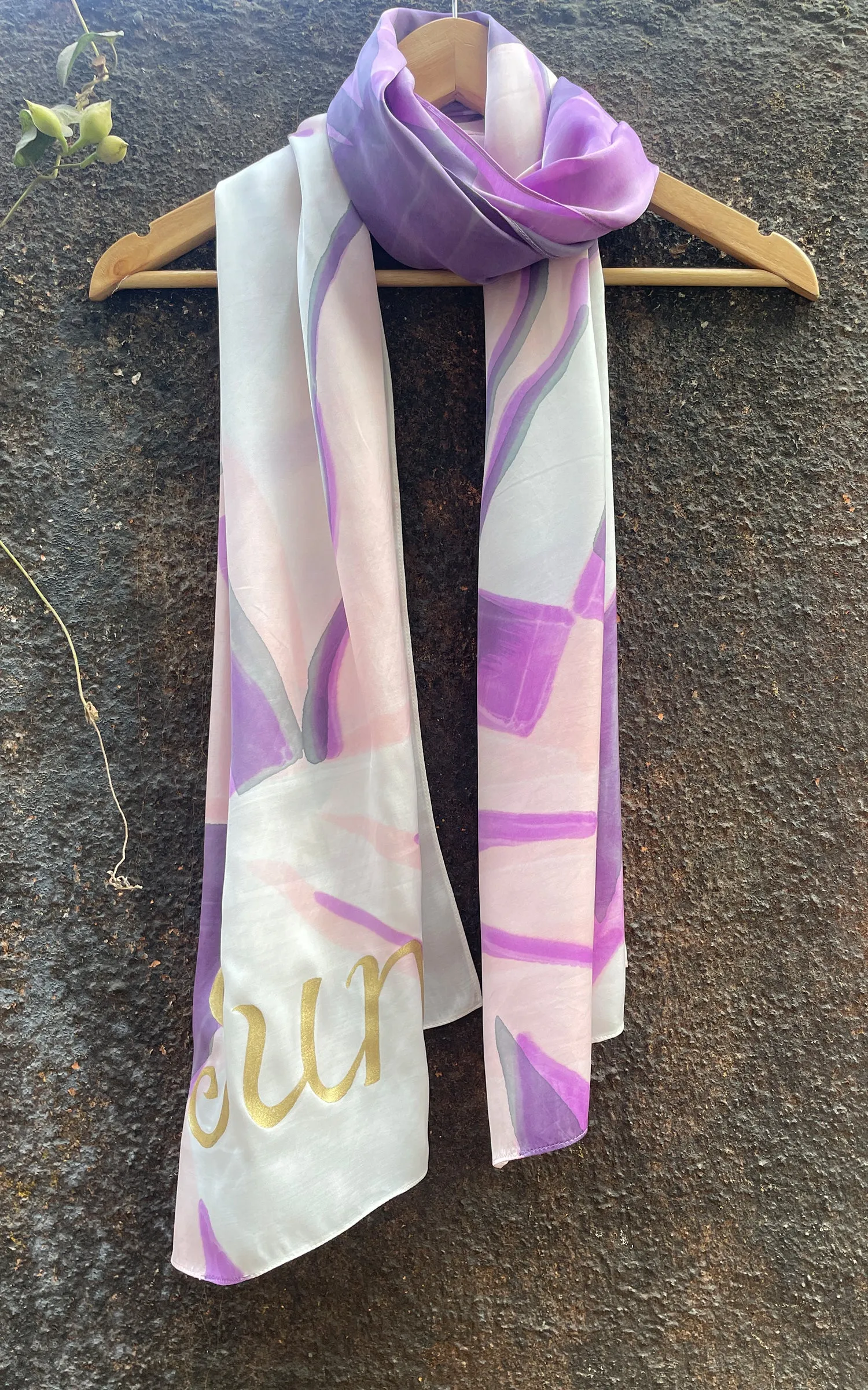 Abstract Printed Scarf