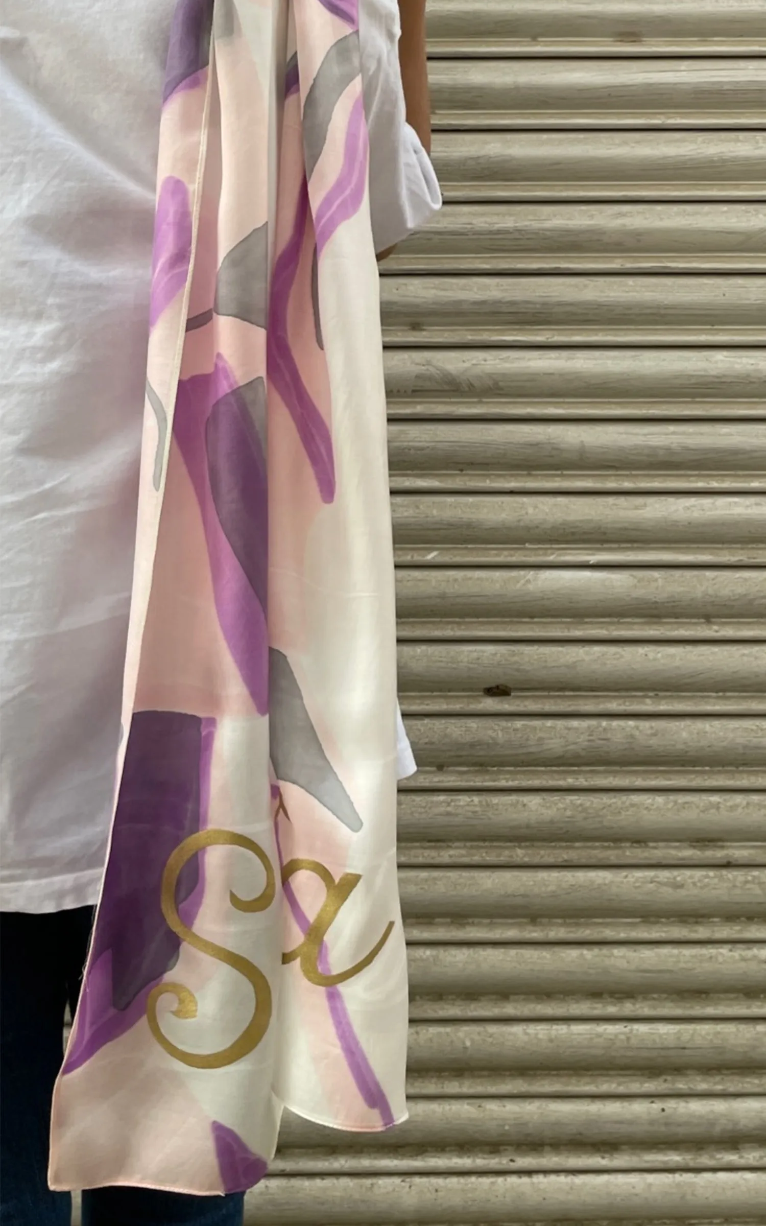 Abstract Printed Scarf