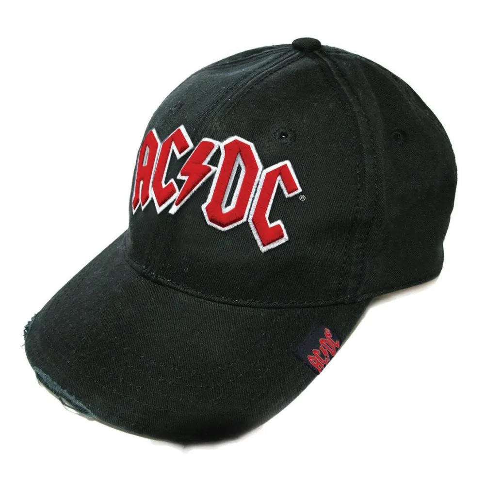 AC/DC Unisex Baseball Cap - Red Logo