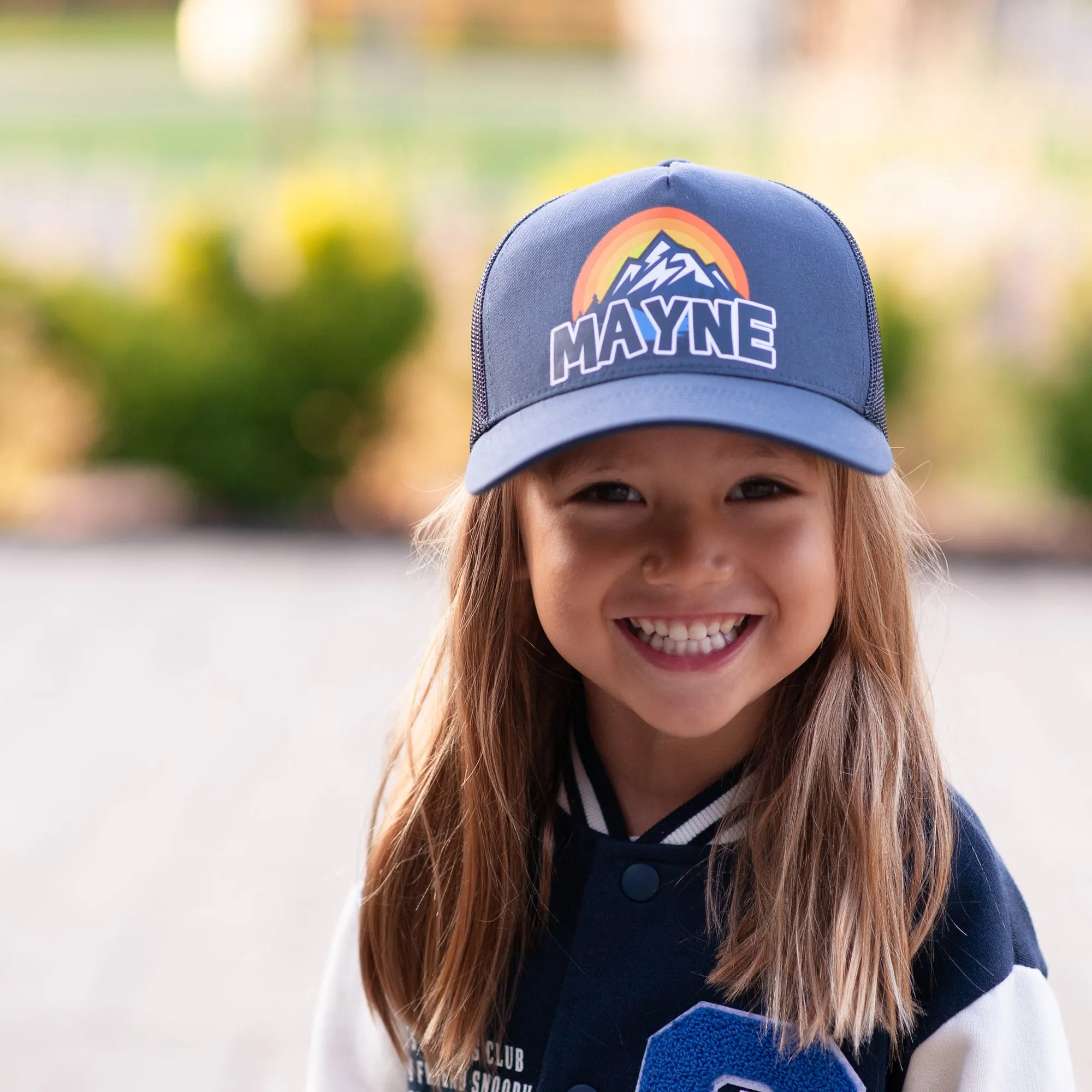 ADULT Personalized Hat - Mountain Name