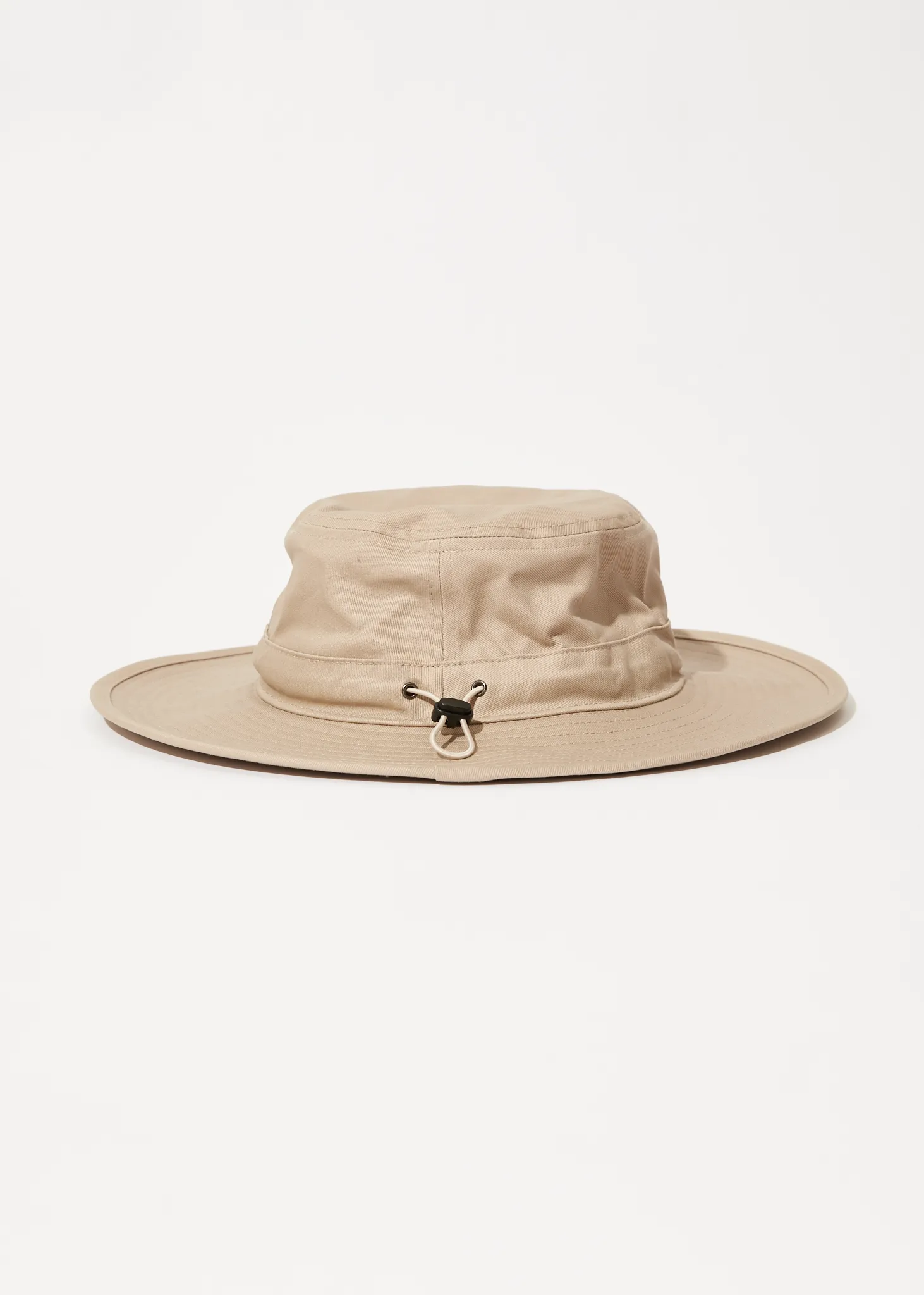 AFENDS Mens Limits - Bucket Hat - Dark Ecru