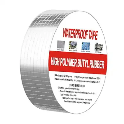 Aluminium Self Adhesive Foil Tape Butyl Rubber - 2 Inch (48mm)