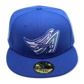 ANAHIEM ANGELS (ROYAL) (40TH SEASON) NEW ERA 59FIFTY FITTED (SKY BLUE UNDER VISOR)