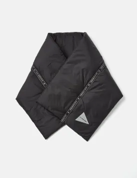 And Wander Primaloft Rip Muffler Scarf - Black