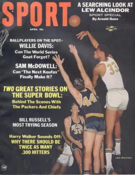 April 1967 SPORT Cover (Lew Alcindor, UCLA)