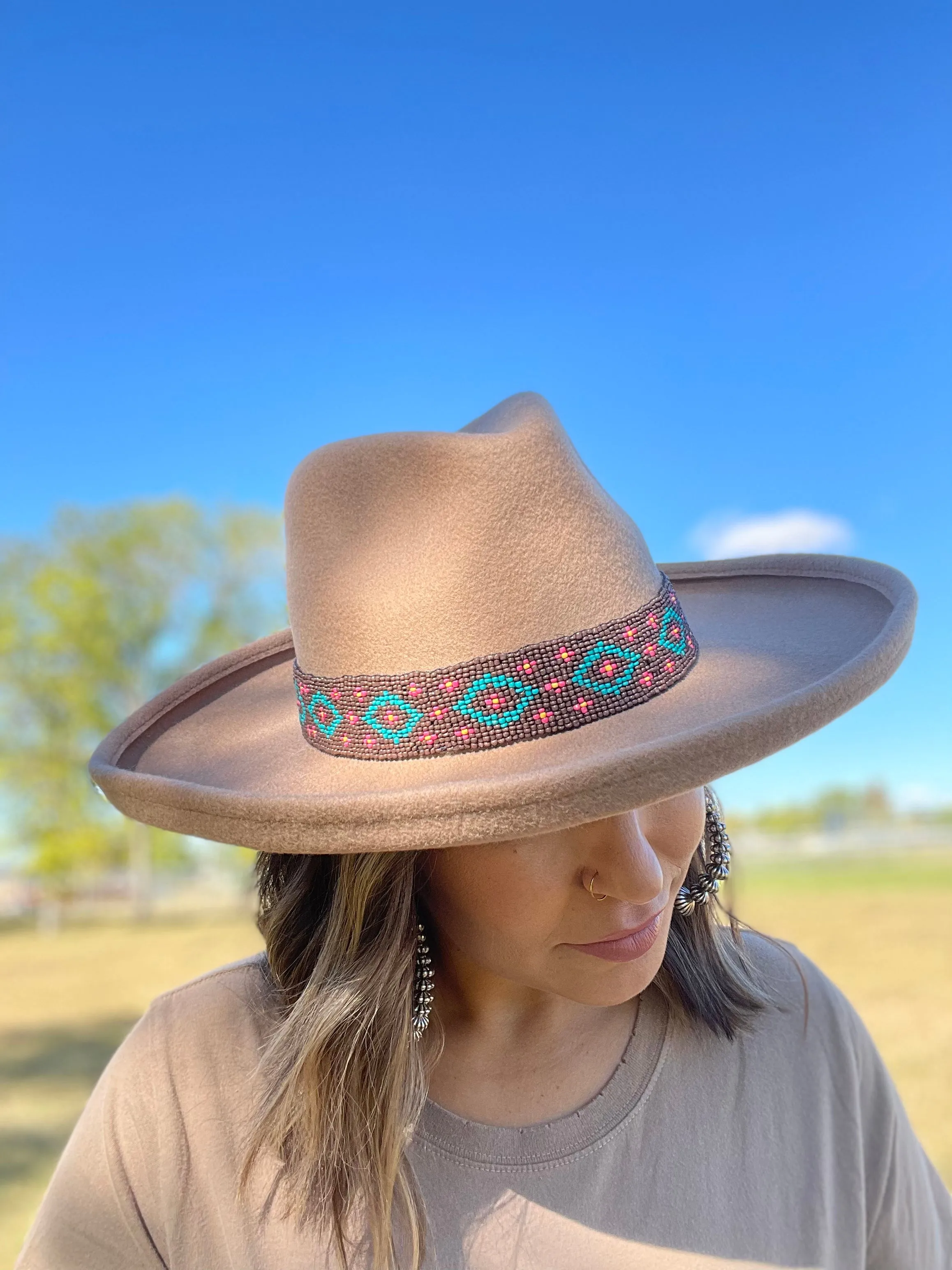 Aztec Felt Hat