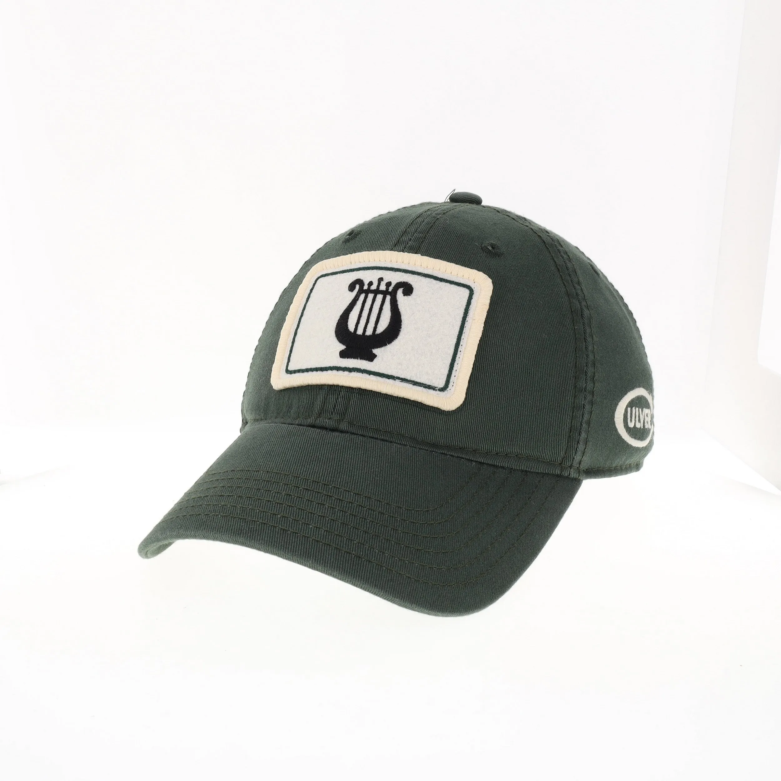 Band Patch Relaxed Twill Adjustable Hat - Green