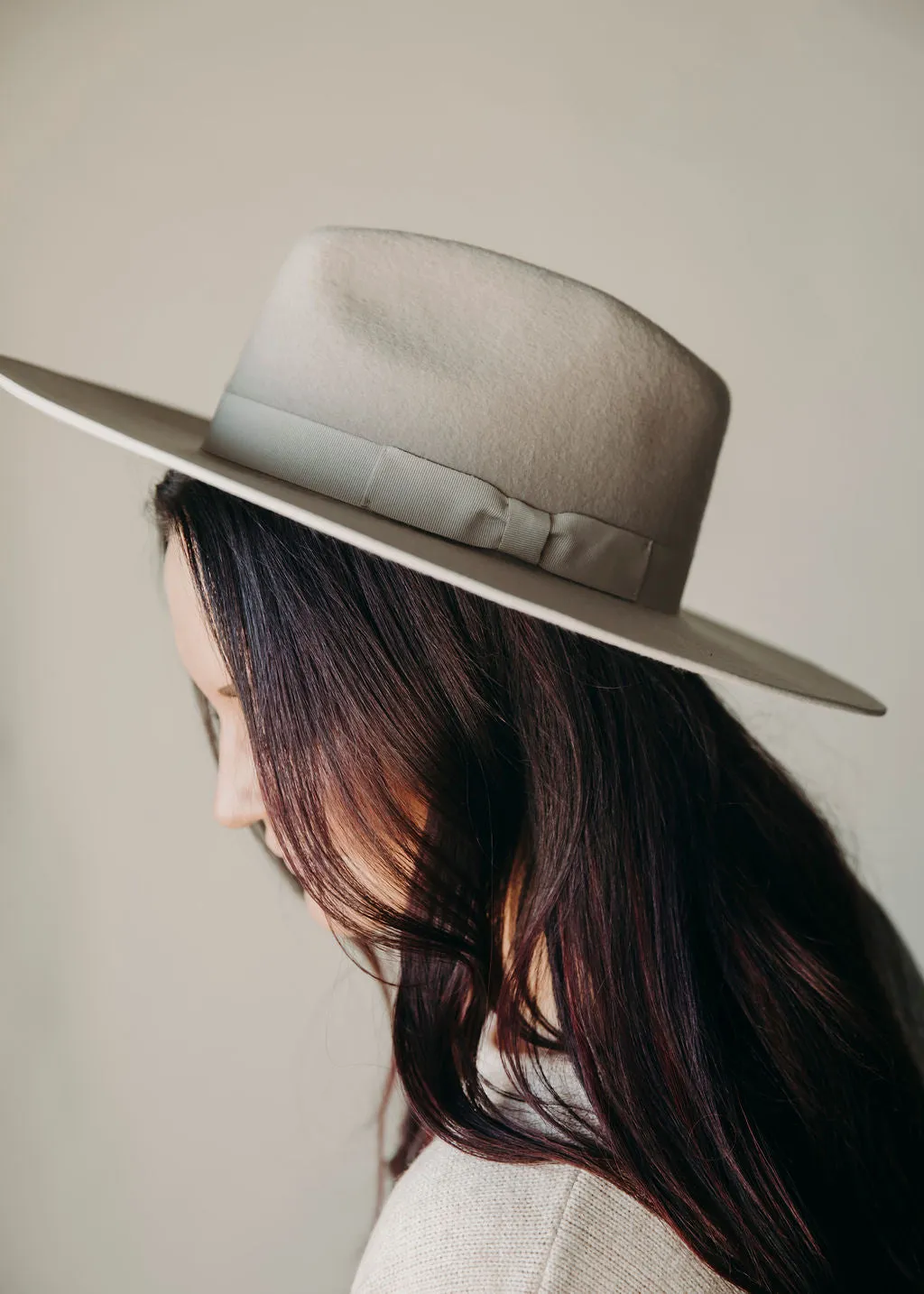 Barry Flat Brim Fedora