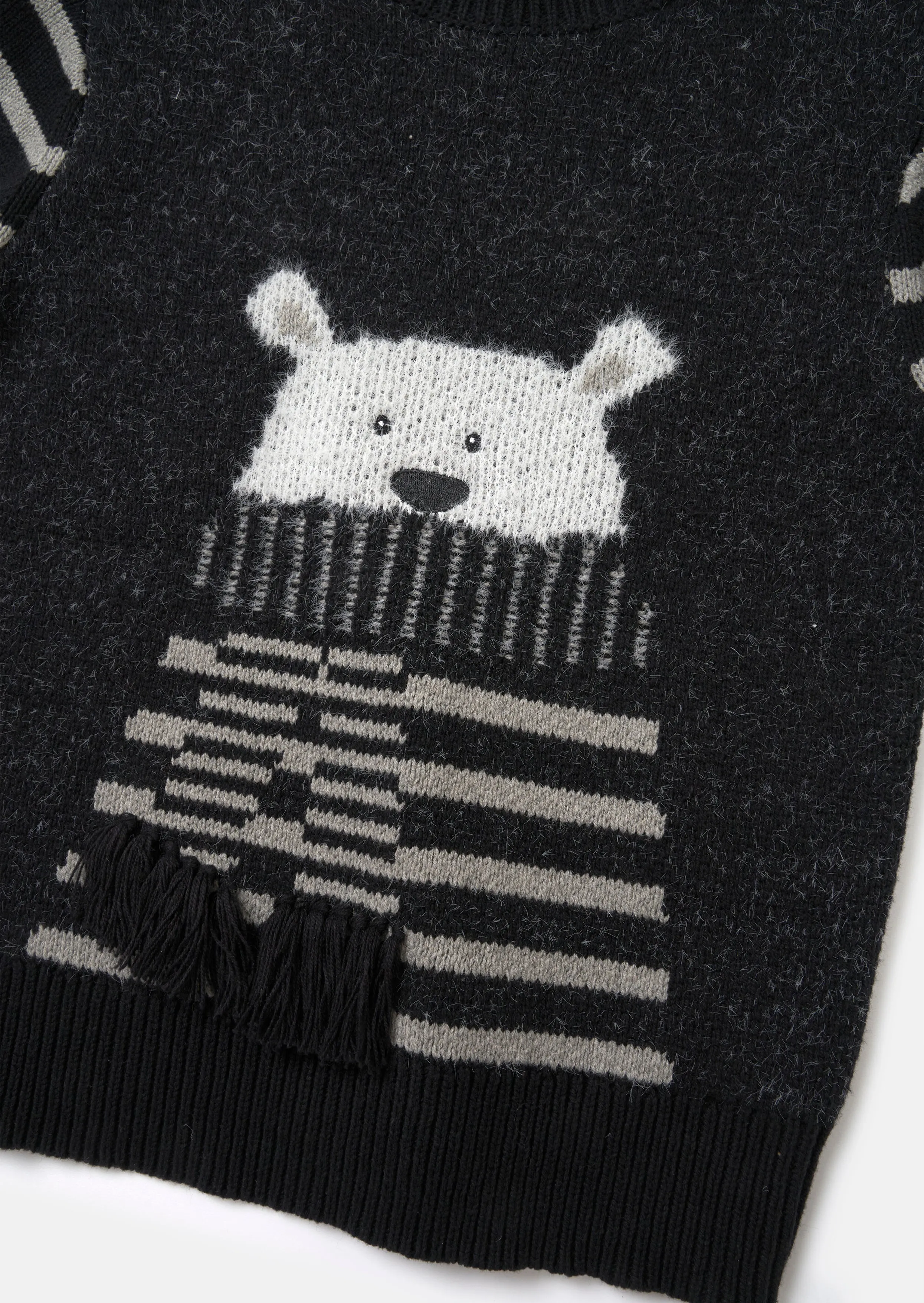 Benji Polar Bear Stripe Jumper