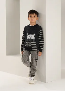 Benji Polar Bear Stripe Jumper