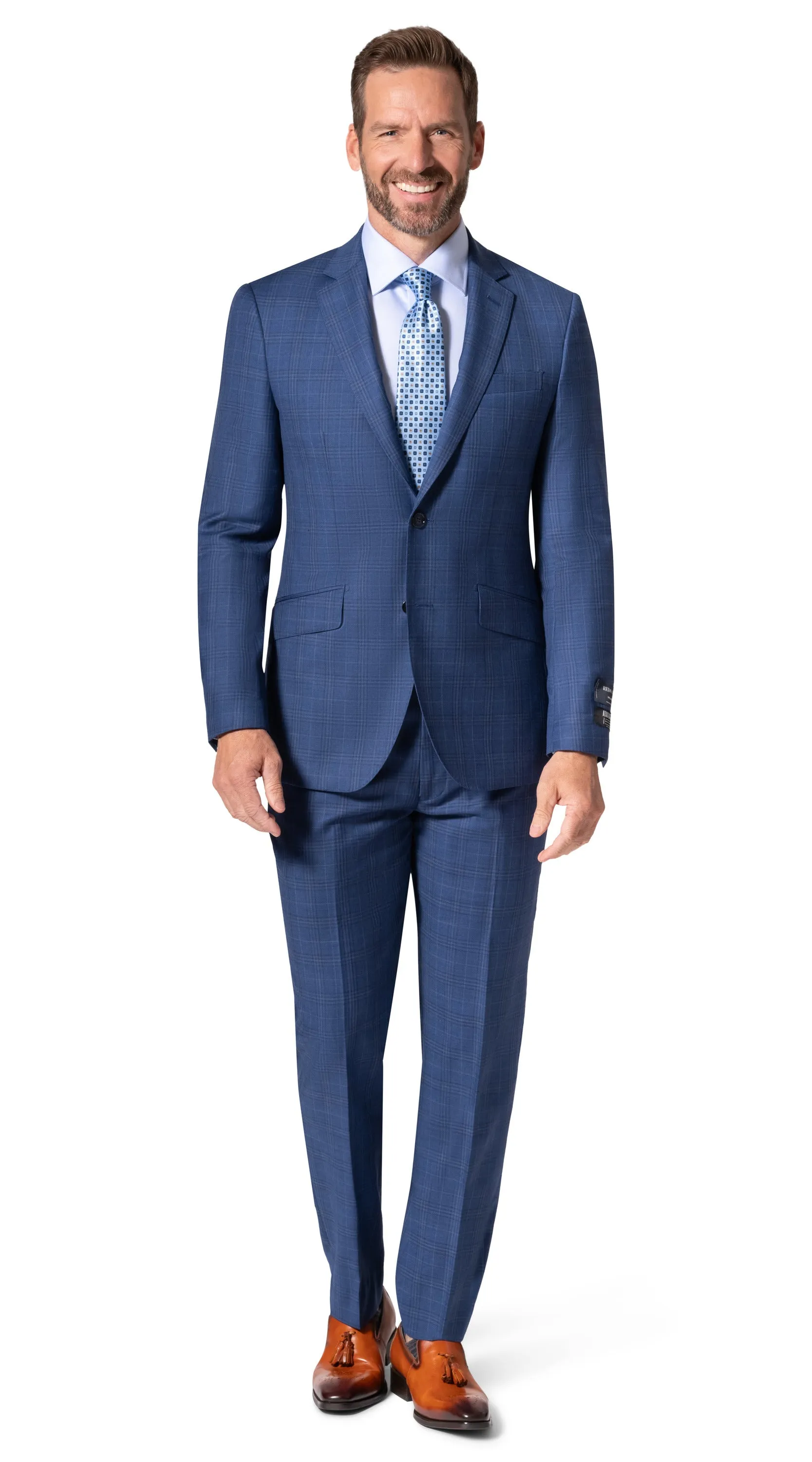 Berragamo - Reda |  188.456 Slim 2-Piece Suit - Blue