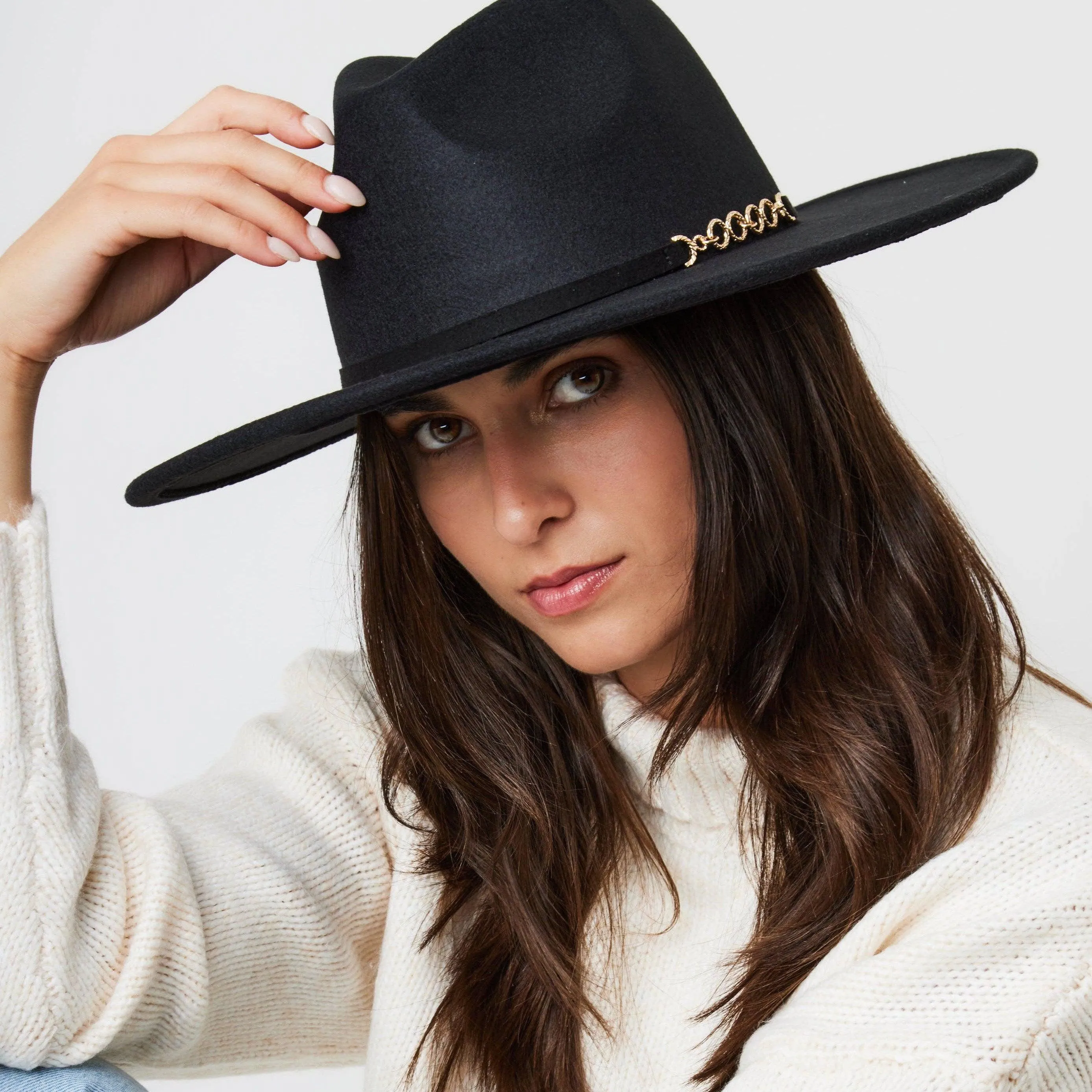 Beth Oversized Fedora Hat