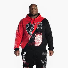 Big and Tall Dokkaebi Fashion Fleece Hoodie - Black