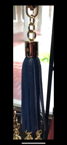 Blue And Gold Tassel