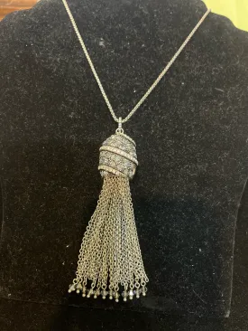 Brighton "Trust Your Journey" Long Tassel Necklace