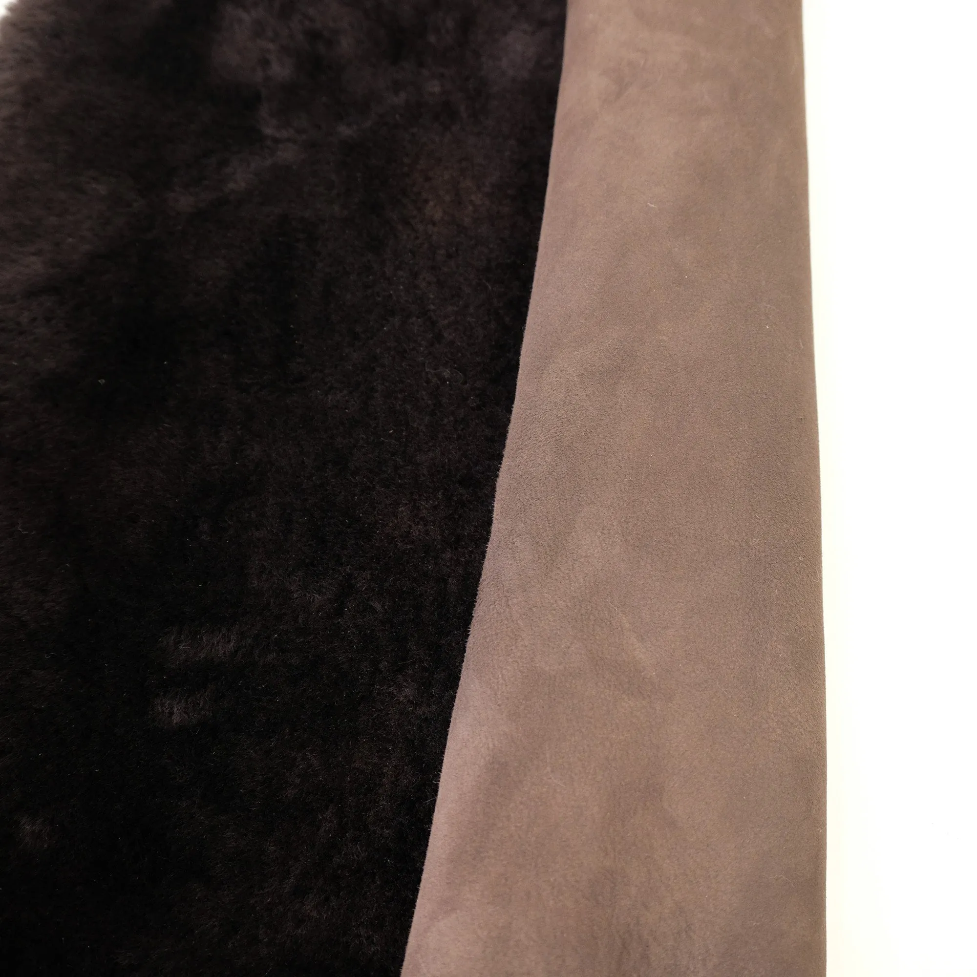 Brown - Double-face Sheepskin Hides - 100% Natural Australian Merino Sheepskin Rug