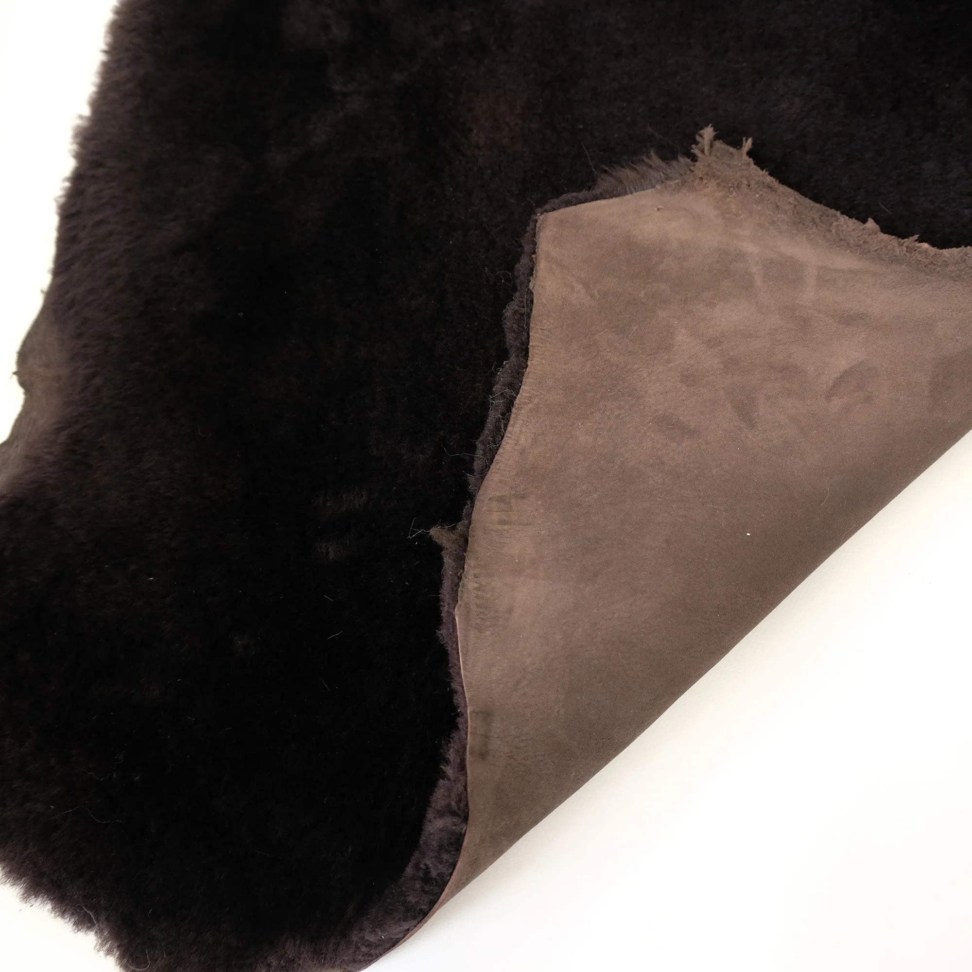 Brown - Double-face Sheepskin Hides - 100% Natural Australian Merino Sheepskin Rug