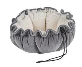 Buttercup Bed Pumice Microvelvet (Ivory Sheepskin)