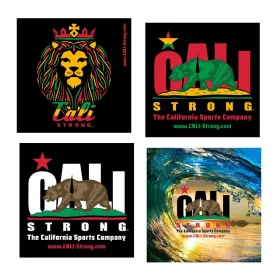 CALI Strong Sticker 4 Pack Series 1A Vinyl Decal Set