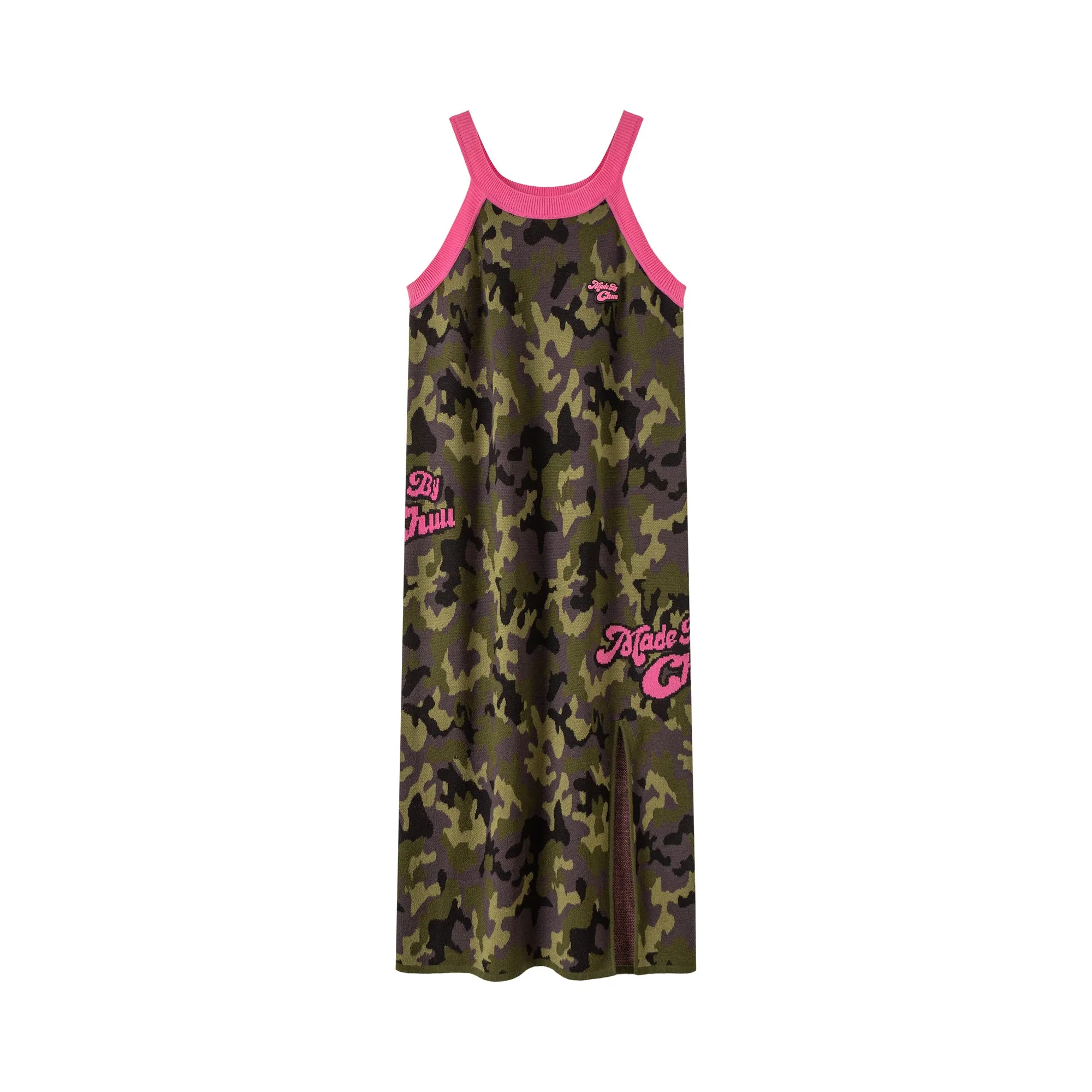 Calling All My Girls Camouflage Slim Dress