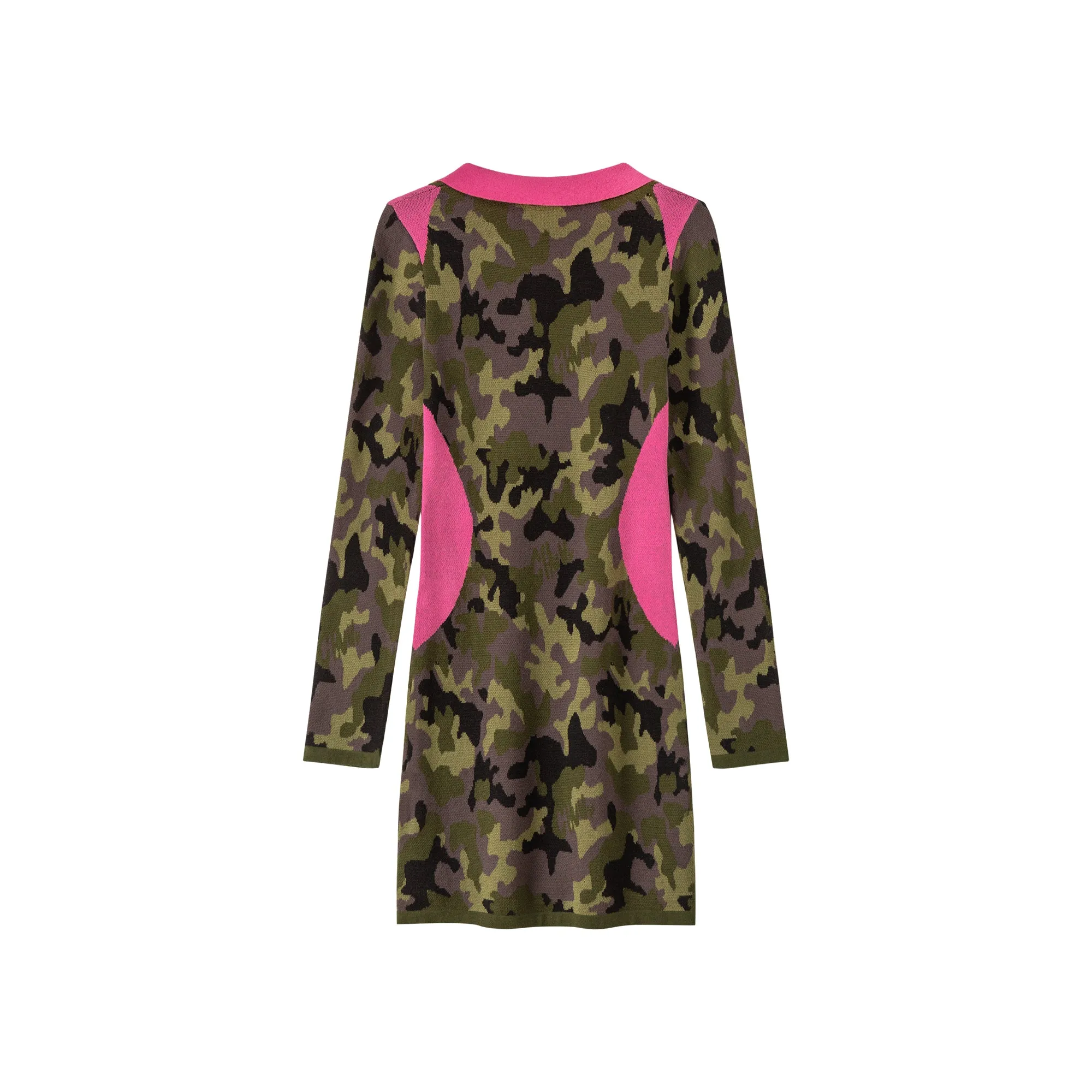 Calling All My Girls Camouflage Slim Dress