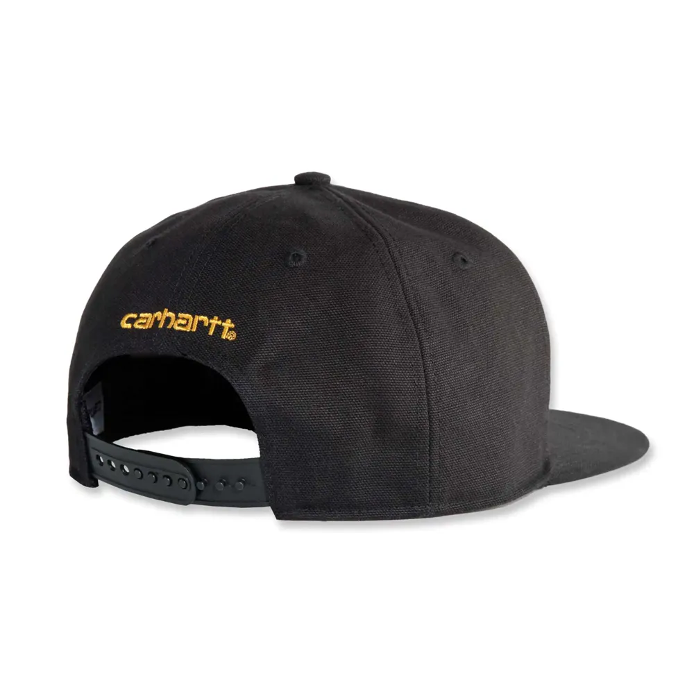 Carhartt 101604 Firm Duck Flat Brim Snapback Baseball Cap