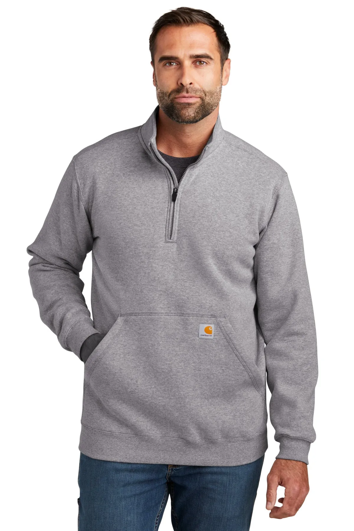 Carhartt Midweight 1/4-Zip Mock Neck Sweatshirt CT105294