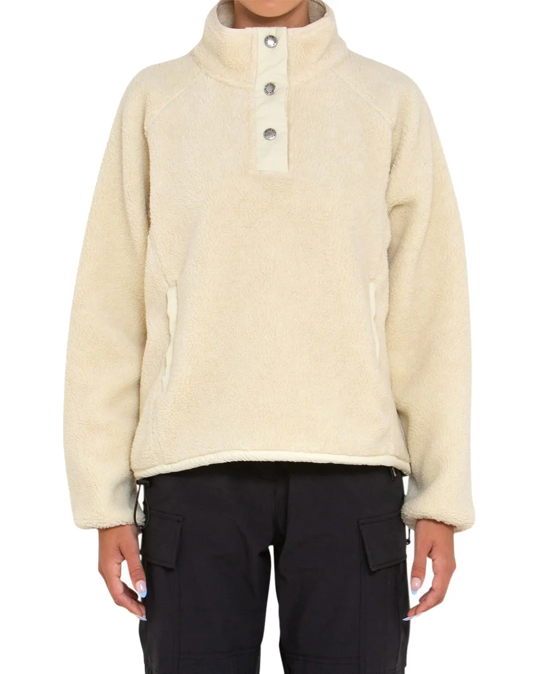 Carmen Fleece - Bone White