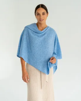 Cashmere Caplet - Cornflower