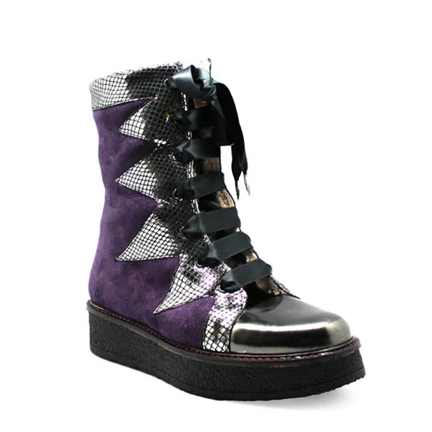 Chaude - Purple Sheepskin-last pairs 38 & 39