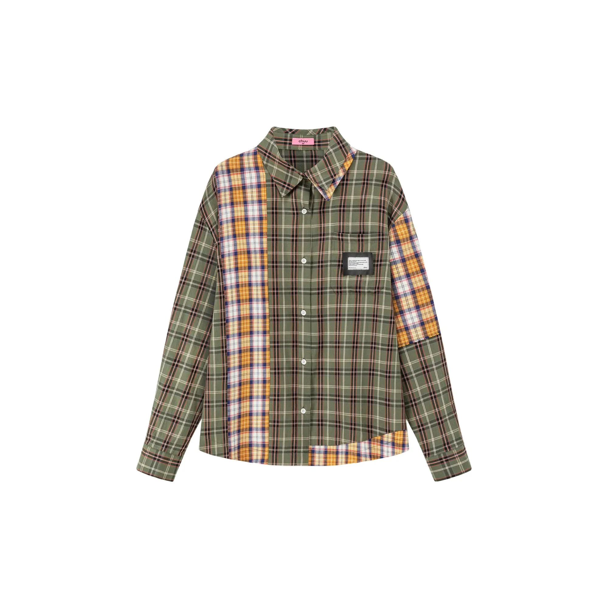 Checked Loose-Fit Shirt