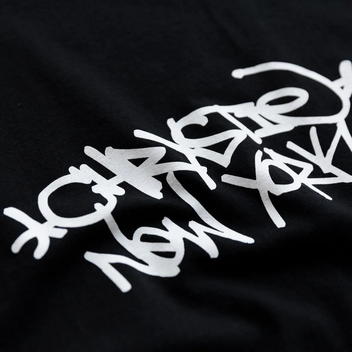 Chrystie NYC Tag Logo Hoodie - Black