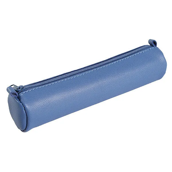 Clairefontaine Age Bag Small Round Leather Pencil Case