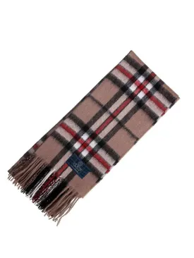 Clan Tartan Scarf - Thomson Camel