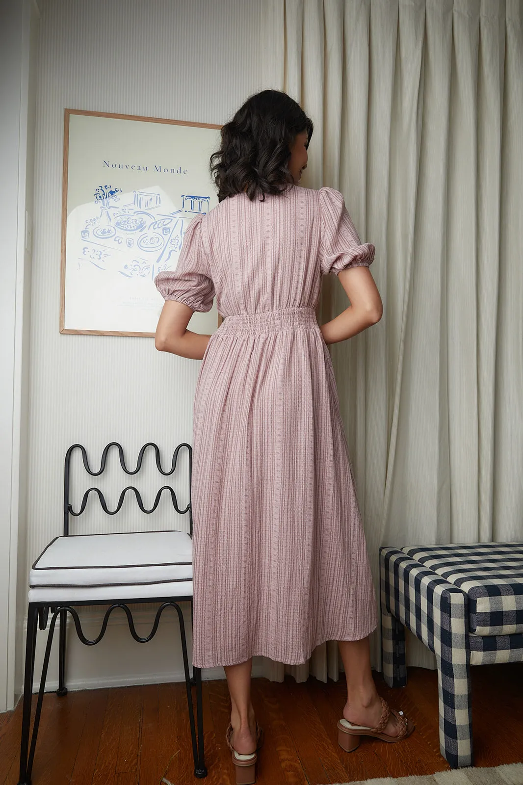 Clara Mauve Maxi Dress FINAL SALE