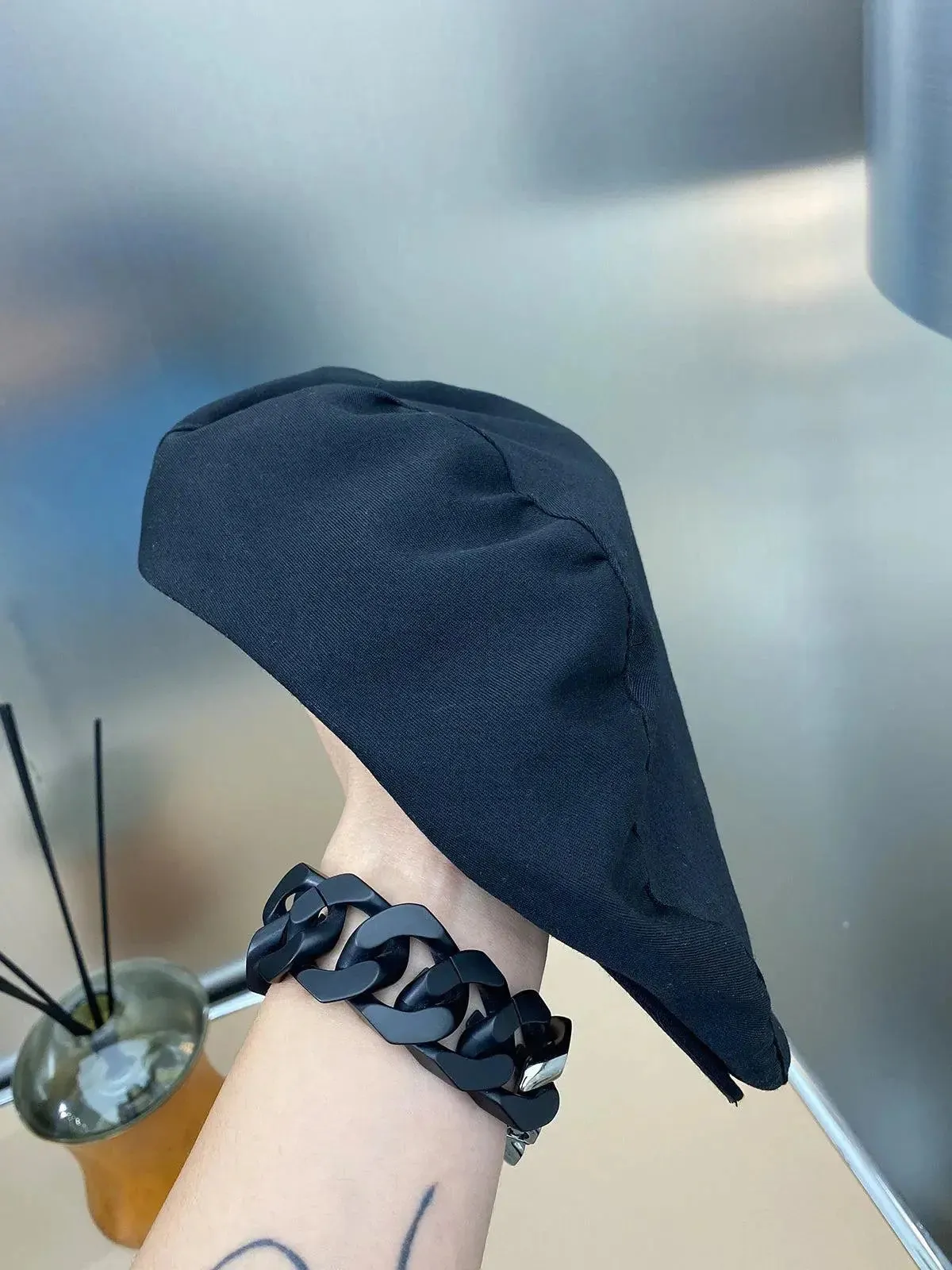 Classic Black Beret