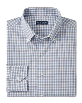 Cole Perf Poplin Shirt Summer Dunes