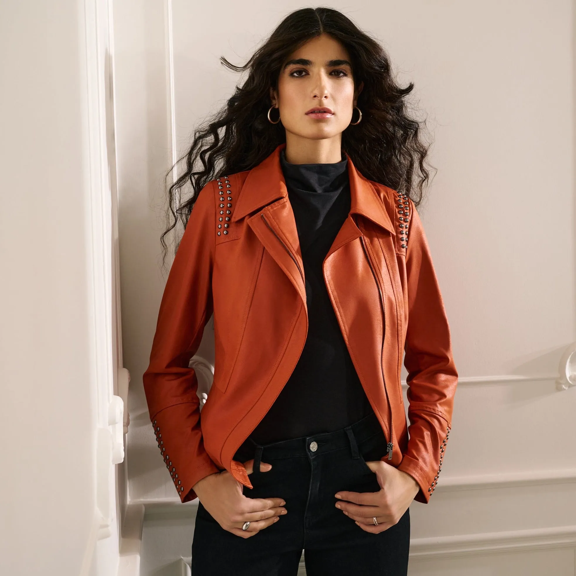 Comfort Zone Jacket - Burnt Orange 233926