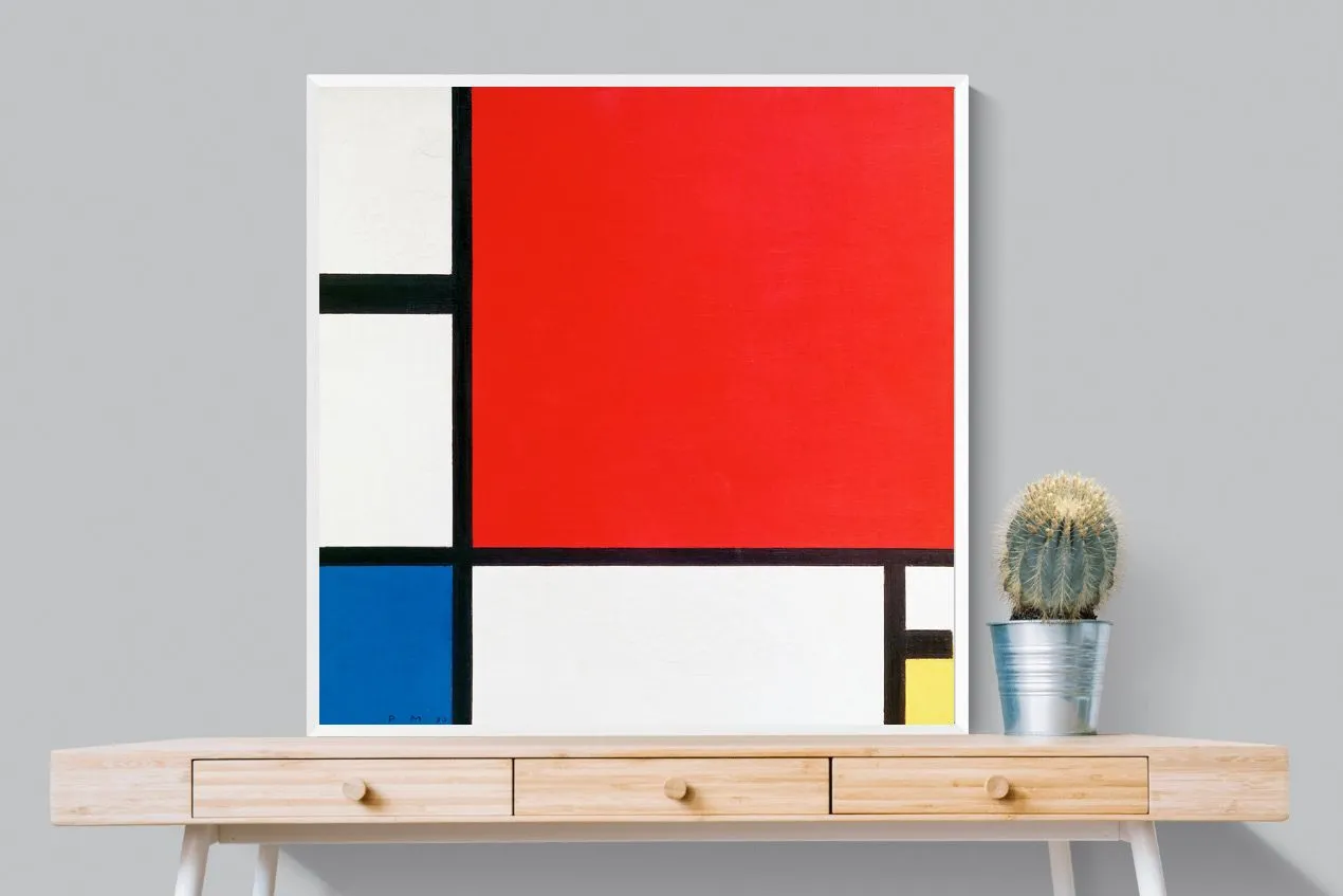 Composition with Red Blue & Yellow