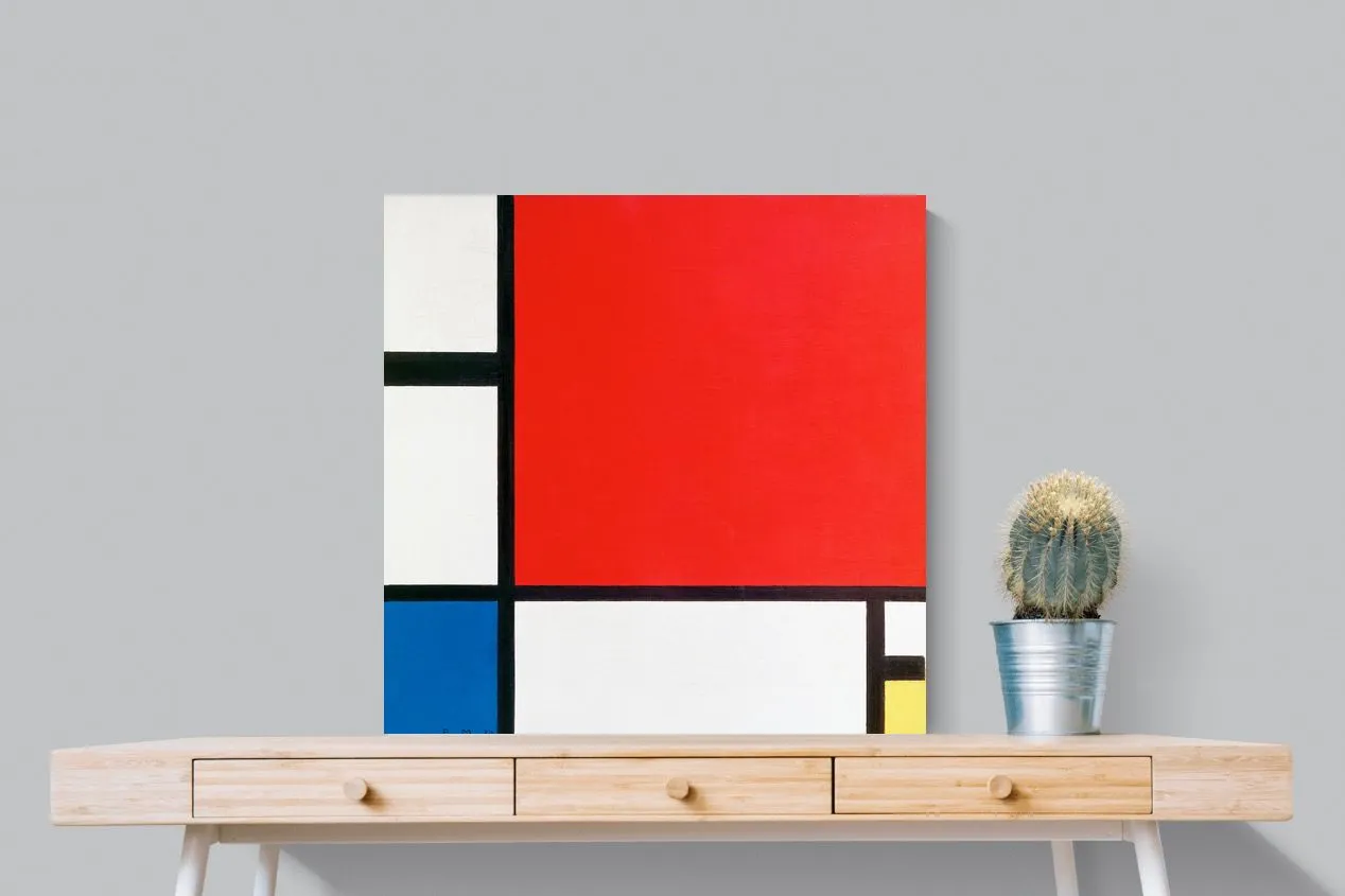 Composition with Red Blue & Yellow