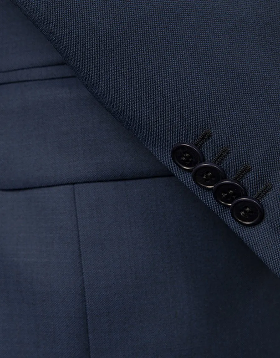 Cooper Blue Nailhead Suit Jacket